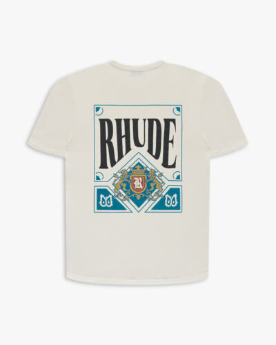 Rhude Card T Shirt White